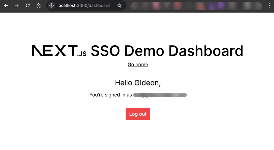 SSO tutorial scratch demo 3
