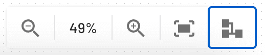 Flows Organize Button